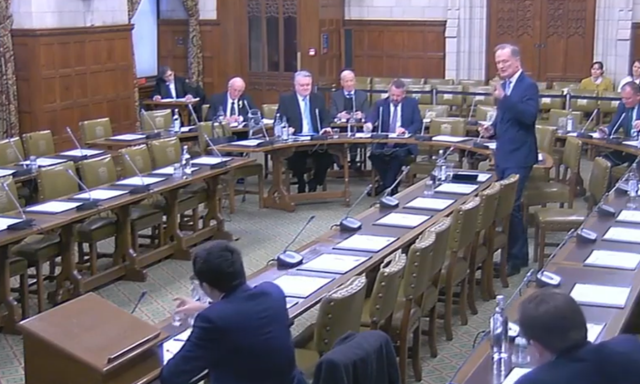 John debates automatic voter registration in Westminster Hall