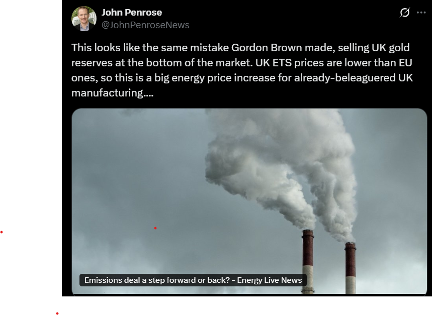Merging the UK carbon trading scheme with Europe’s is a disastrous mistake