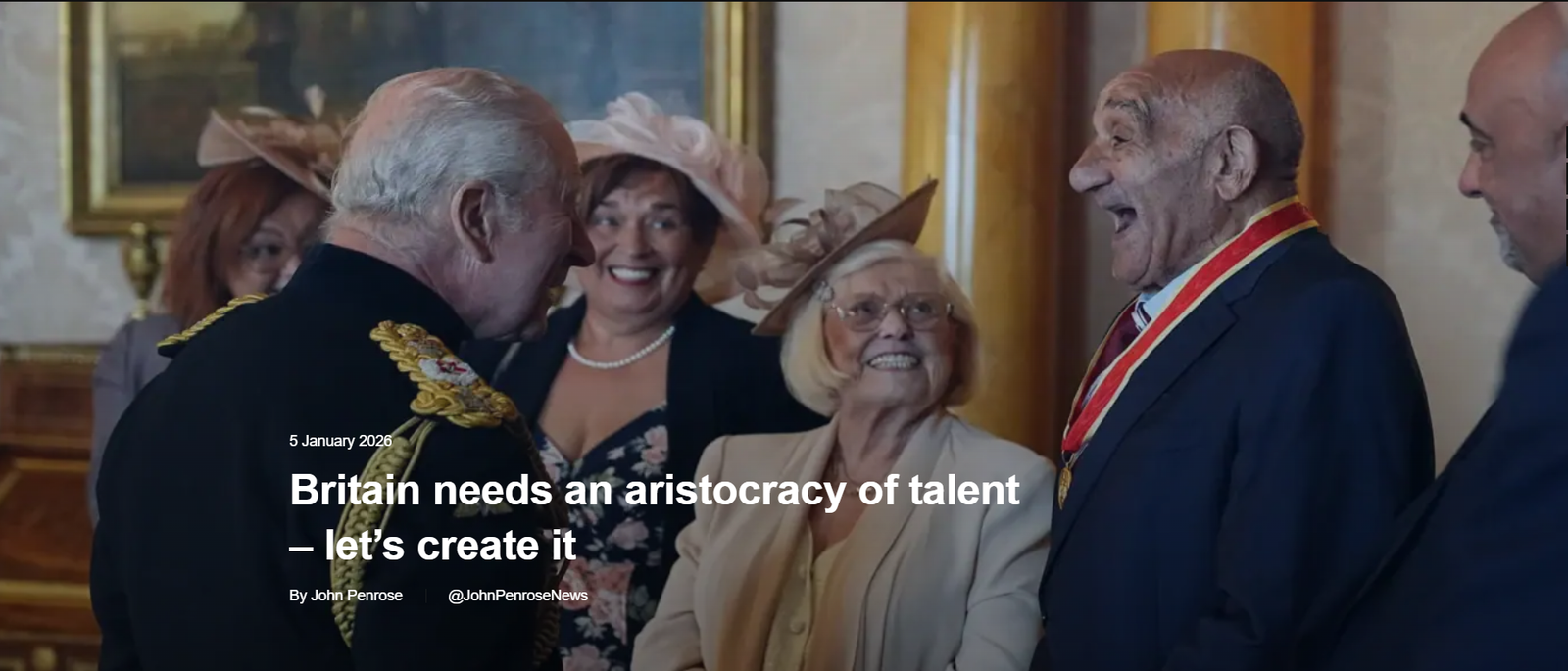 Britain could be a true meritocracy – an aristocracy of talent