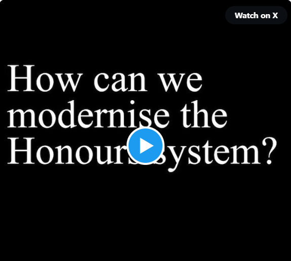 How Should We Update The Honours System?