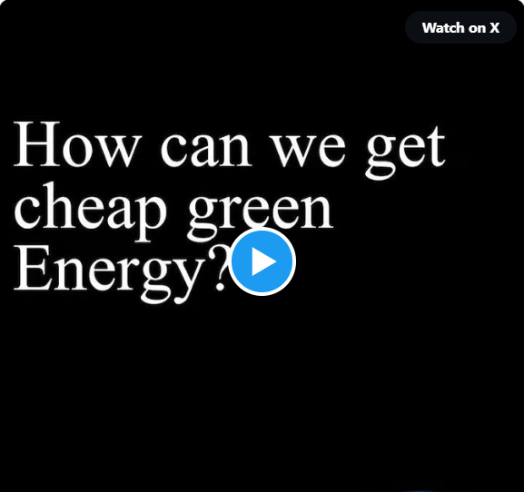 How Can We Have Energy That’s Cheap As Well As Green?